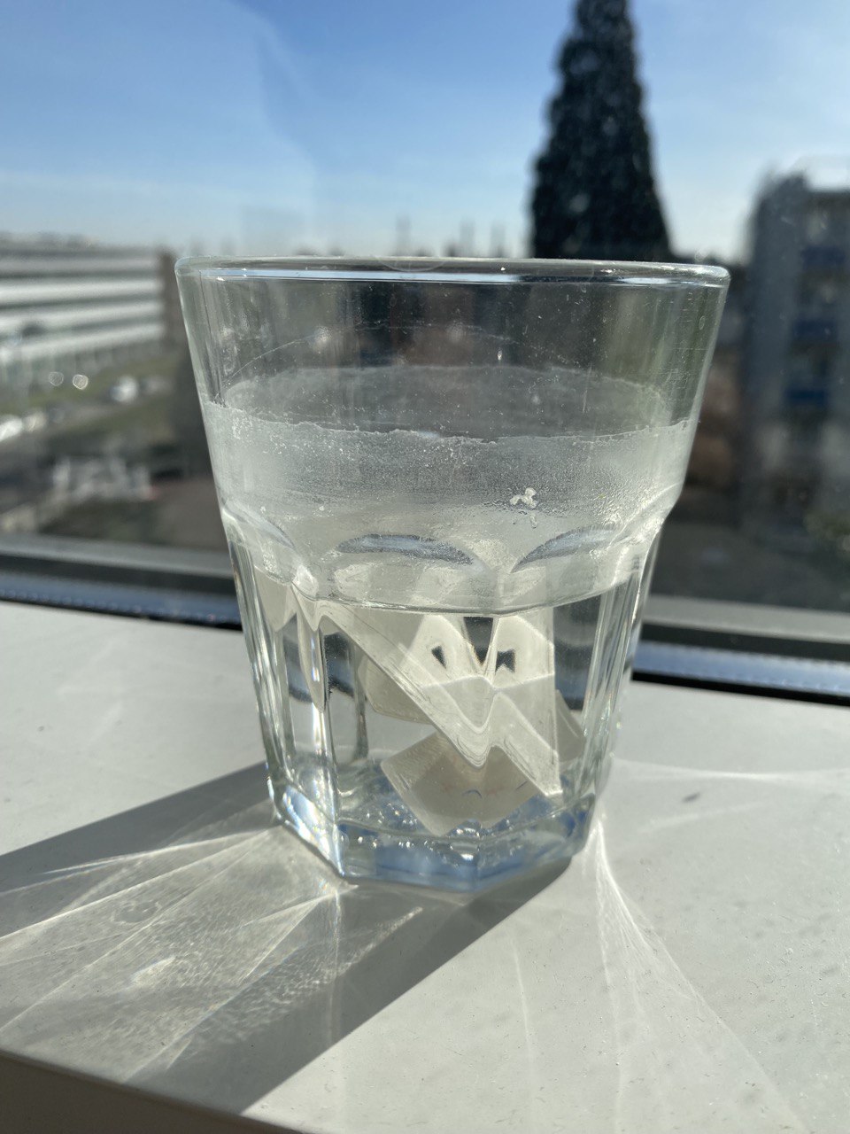 Water experiment update